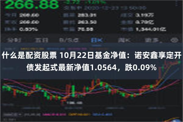 什么是配资股票 10月22日基金净值：诺安鑫享定开债发起式最新净值1.0564，跌0.09%